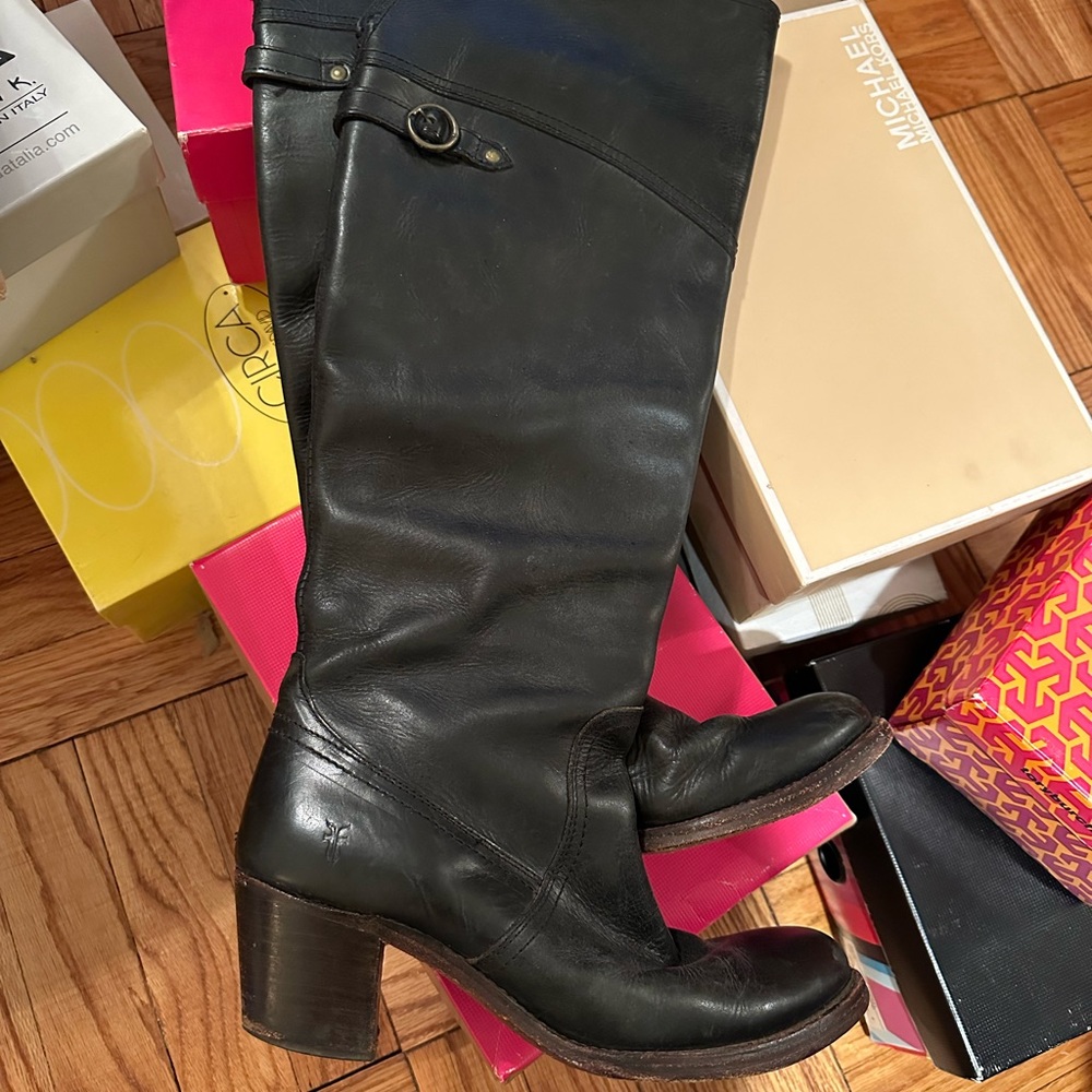 Frye Tall Jane Lined Sz 8.5 OTK